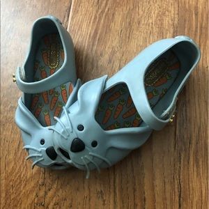 Mini Melissa shoes. Pet and smoke free home